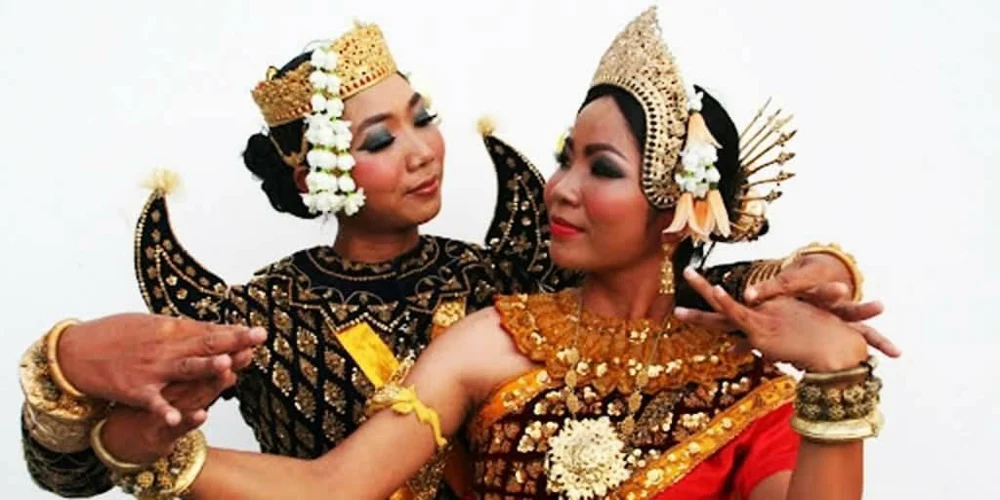 Apsara-Tanz und traditionelle Kostüme