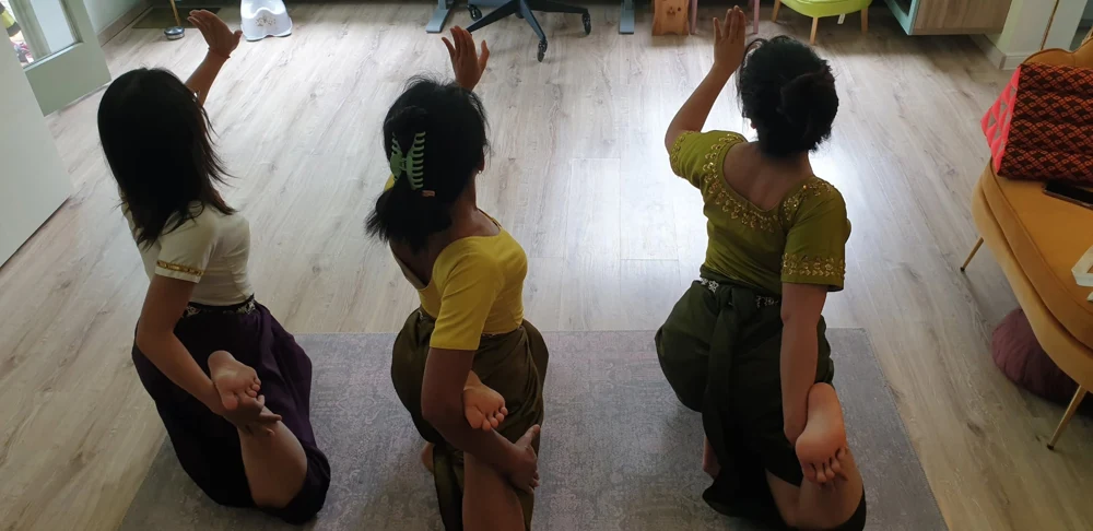 Gemeinsames Tanztraining